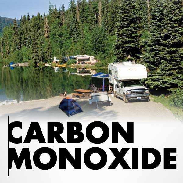 Campground Carbon Monoxide Poster