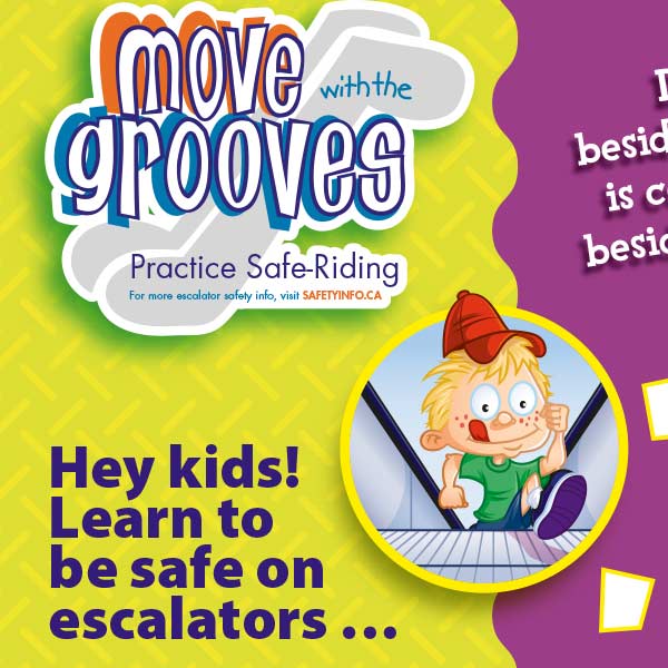 Move with the Grooves Escalator sheet